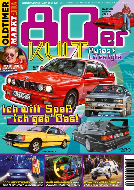 OLDTIMER MARKT EDITION 80er Kult Autos