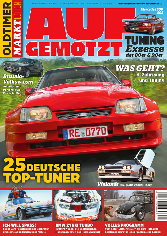 OLDTIMER MARKT EDITION Aufgemotzt 2023 – gedruckte Ausgabe