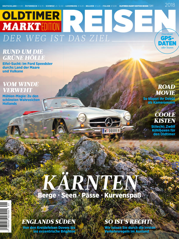 OLDTIMER MARKT EDITION REISEN 2018 – gedruckte Ausgabe