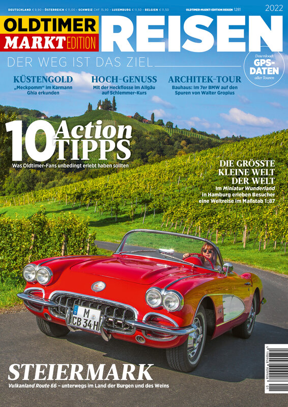 OLDTIMER MARKT EDITION REISEN 2022 – gedruckte Ausgabe