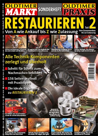Sonderheft Nr. 48: Restaurieren Teil 2– gedruckte Ausgabe