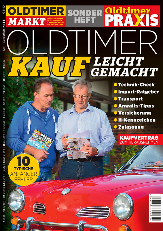 Sonderheft Nr. 58: Oldtimerkauf leicht gemacht– gedruckte Ausgabe