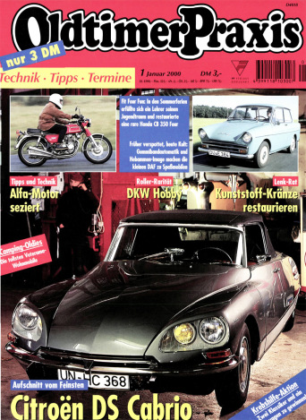 OLDTIMER PRAXIS 1/2000 – gedruckte Ausgabe