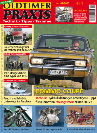 OLDTIMER PRAXIS 1/2010 – gedruckte Ausgabe