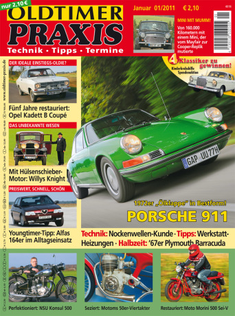 OLDTIMER PRAXIS 1/2011 – gedruckte Ausgabe