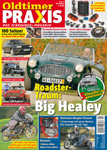OLDTIMER PRAXIS 1/2013 – gedruckte Ausgabe
