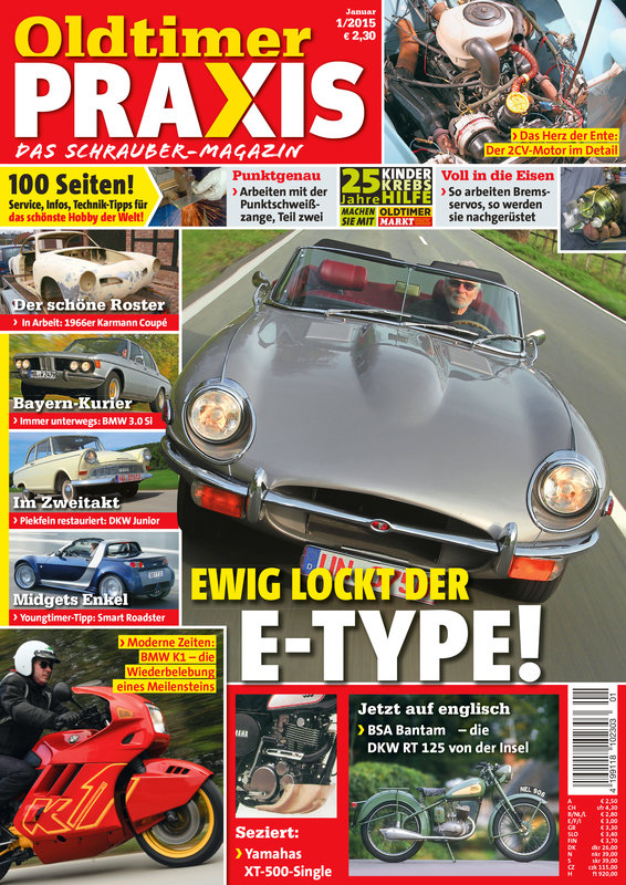 OLDTIMER PRAXIS 1/2015 – gedruckte Ausgabe