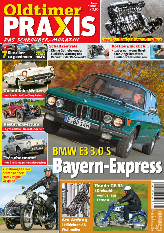 OLDTIMER PRAXIS 1/2019 – gedruckte Ausgabe