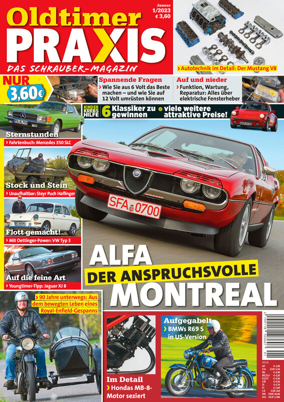 OLDTIMER PRAXIS 1/2023 – gedruckte Ausgabe