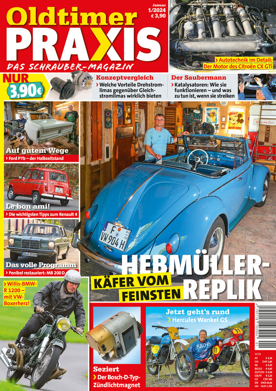 OLDTIMER PRAXIS 1/2024 – gedruckte Ausgabe