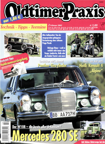 OLDTIMER PRAXIS 2/2005 – gedruckte Ausgabe