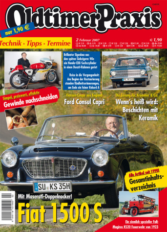 OLDTIMER PRAXIS 2/2007 – gedruckte Ausgabe