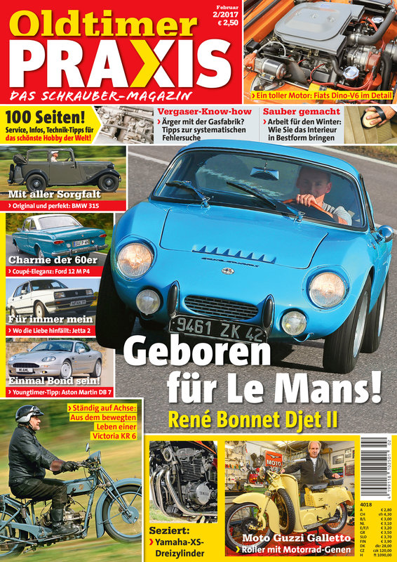 OLDTIMER PRAXIS 2/2017 – gedruckte Ausgabe