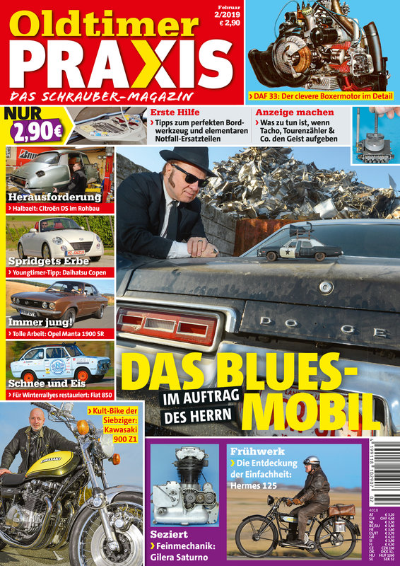 OLDTIMER PRAXIS 2/2019 – gedruckte Ausgabe
