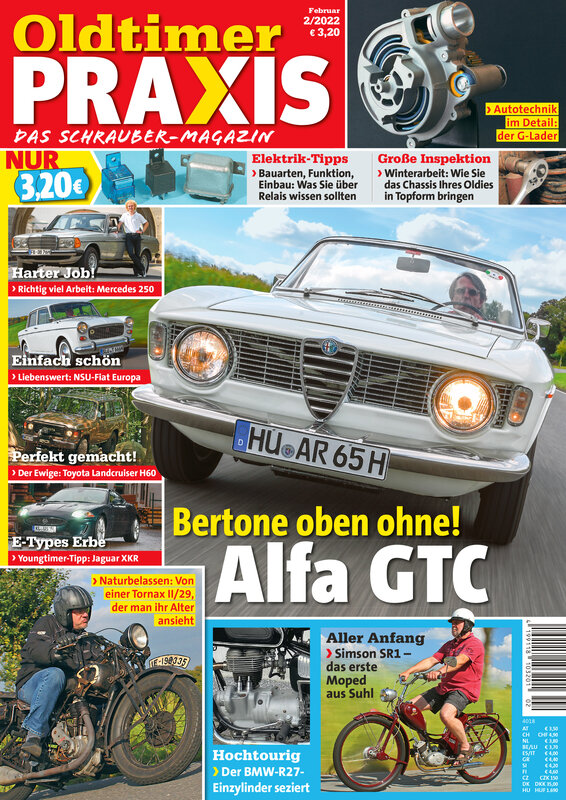 OLDTIMER PRAXIS 2/2022 – gedruckte Ausgabe