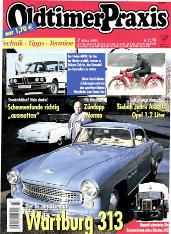 OLDTIMER PRAXIS 3/2003