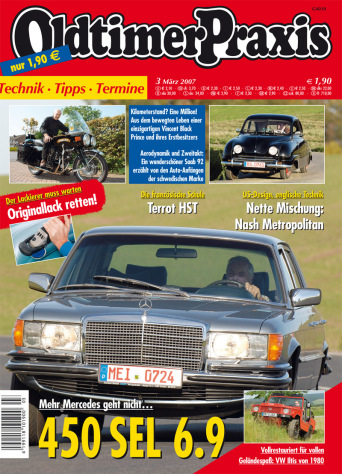 OLDTIMER PRAXIS 3/2007 – gedruckte Ausgabe