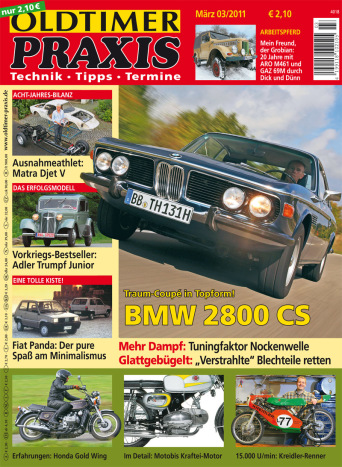 OLDTIMER PRAXIS 3/2011 – gedruckte Ausgabe