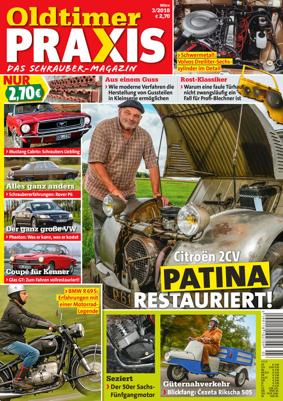 OLDTIMER PRAXIS 3/2018 – gedruckte Ausgabe