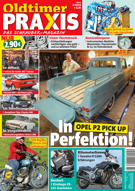 OLDTIMER PRAXIS 3/2019 – gedruckte Ausgabe