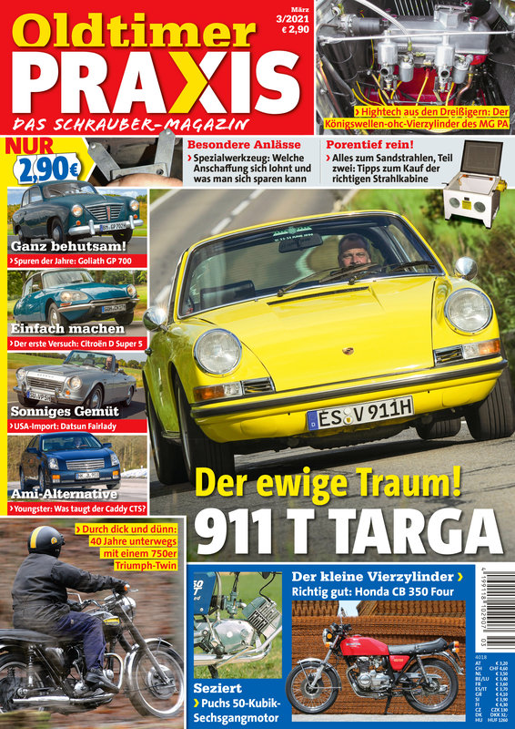 OLDTIMER PRAXIS 3/2021 – gedruckte Ausgabe