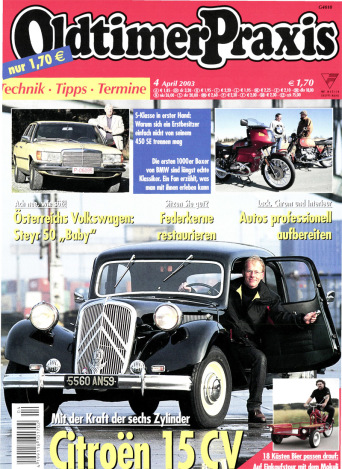 OLDTIMER PRAXIS 4/2003 – gedruckte Ausgabe