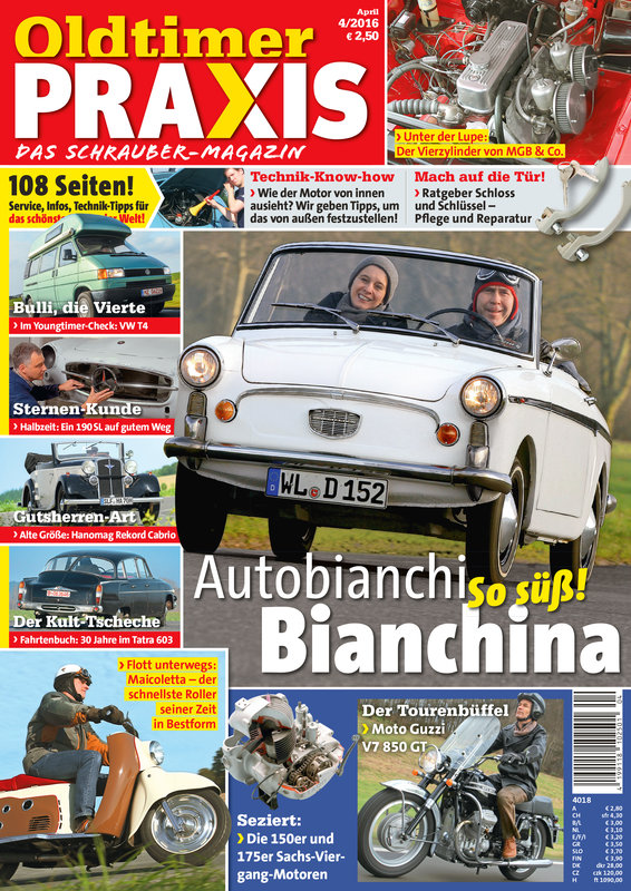 OLDTIMER PRAXIS 4/2016 – gedruckte Ausgabe