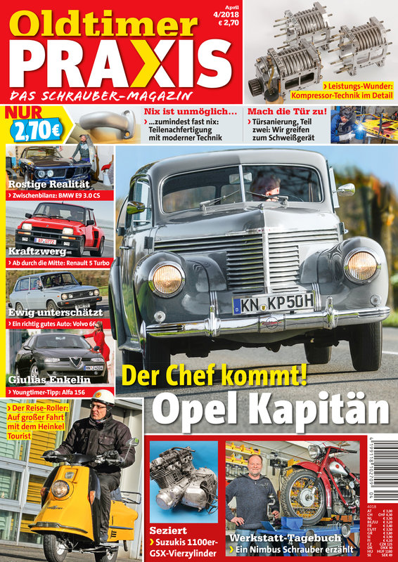 OLDTIMER PRAXIS 4/2018 – gedruckte Ausgabe