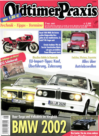 OLDTIMER PRAXIS 5/2005 – gedruckte Ausgabe
