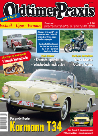 OLDTIMER PRAXIS 5/2007 – gedruckte Ausgabe