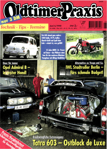 OLDTIMER PRAXIS 6/1998 – gedruckte Ausgabe