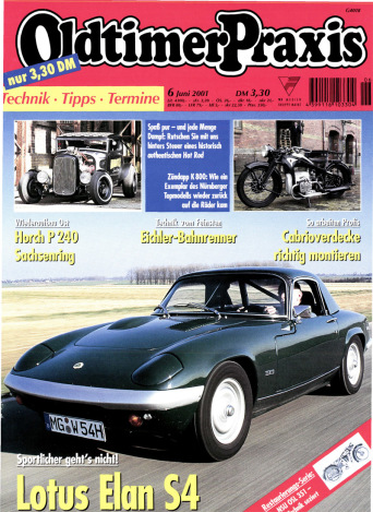 OLDTIMER PRAXIS 6/2001 – gedruckte Ausgabe