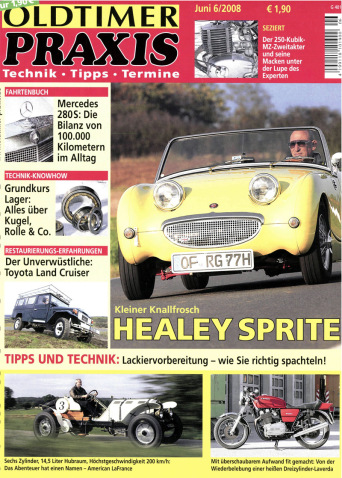 OLDTIMER PRAXIS 6/2008 – gedruckte Ausgabe