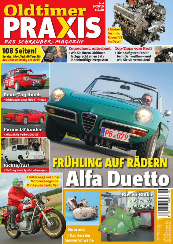 OLDTIMER PRAXIS 6/2015 – gedruckte Ausgabe