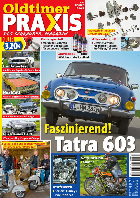OLDTIMER PRAXIS 6/2022 – gedruckte Ausgabe