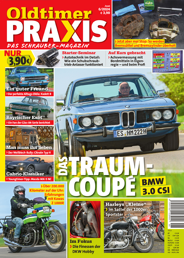 OLDTIMER PRAXIS 6/2024 – gedruckte Ausgabe