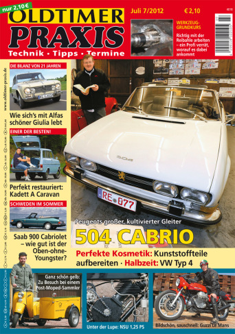 OLDTIMER PRAXIS 7/2012 – gedruckte Ausgabe
