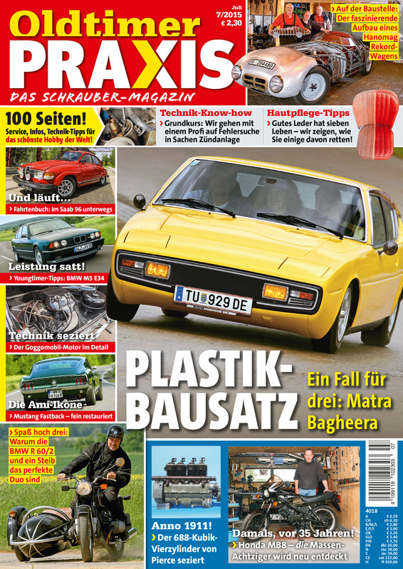 OLDTIMER PRAXIS 7/2015 – gedruckte Ausgabe