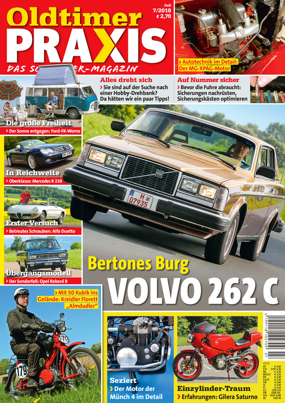 OLDTIMER PRAXIS 7/2018 – gedruckte Ausgabe