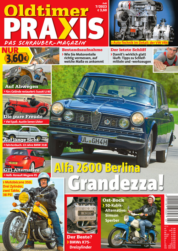 OLDTIMER PRAXIS 7/2023 – gedruckte Ausgabe