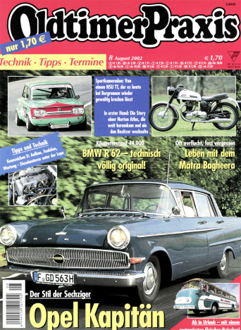 OLDTIMER PRAXIS 8/2002