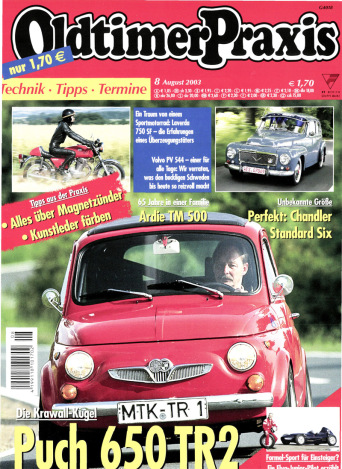 OLDTIMER PRAXIS 8/2003