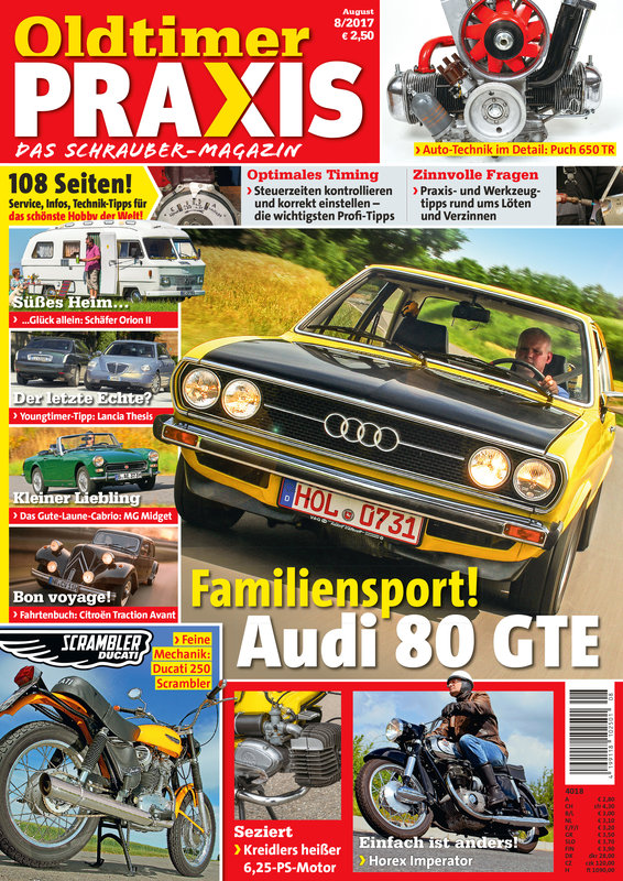 OLDTIMER PRAXIS 8/2017 – gedruckte Ausgabe
