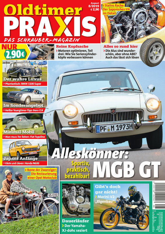 OLDTIMER PRAXIS 8/2019 – gedruckte Ausgabe