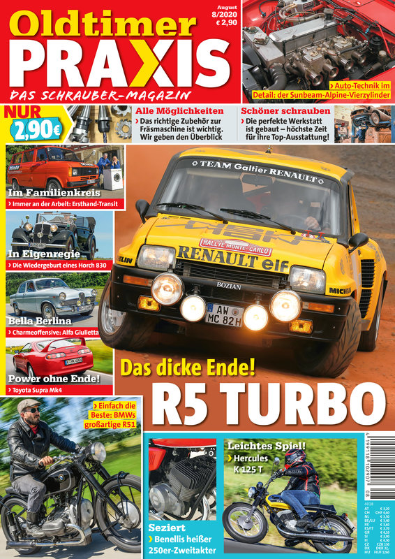 OLDTIMER PRAXIS 8/2020 – gedruckte Ausgabe