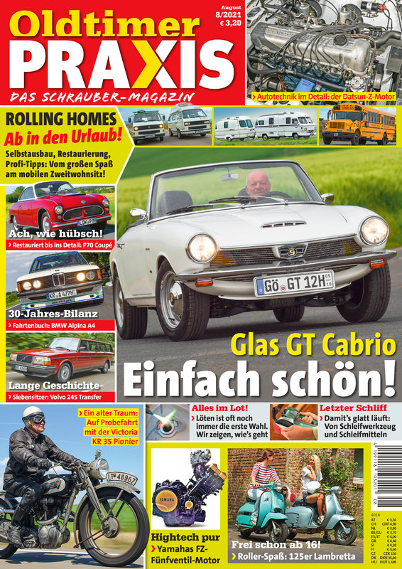 OLDTIMER PRAXIS 8/2021 – gedruckte Ausgabe