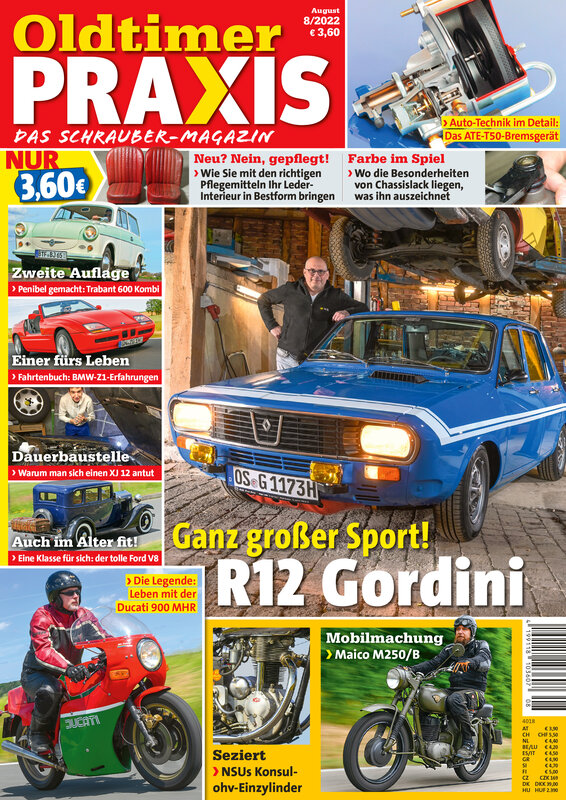 OLDTIMER PRAXIS 8/2022 – gedruckte Ausgabe