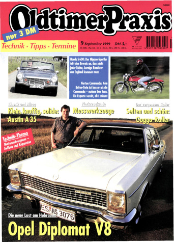 OLDTIMER PRAXIS 9/1999