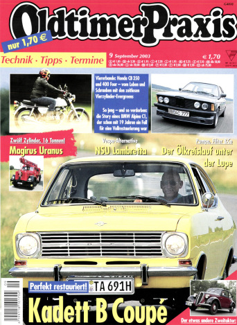 OLDTIMER PRAXIS 9/2003