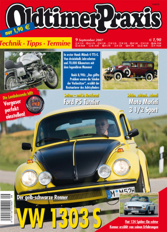 OLDTIMER PRAXIS 9/2007 – gedruckte Ausgabe
